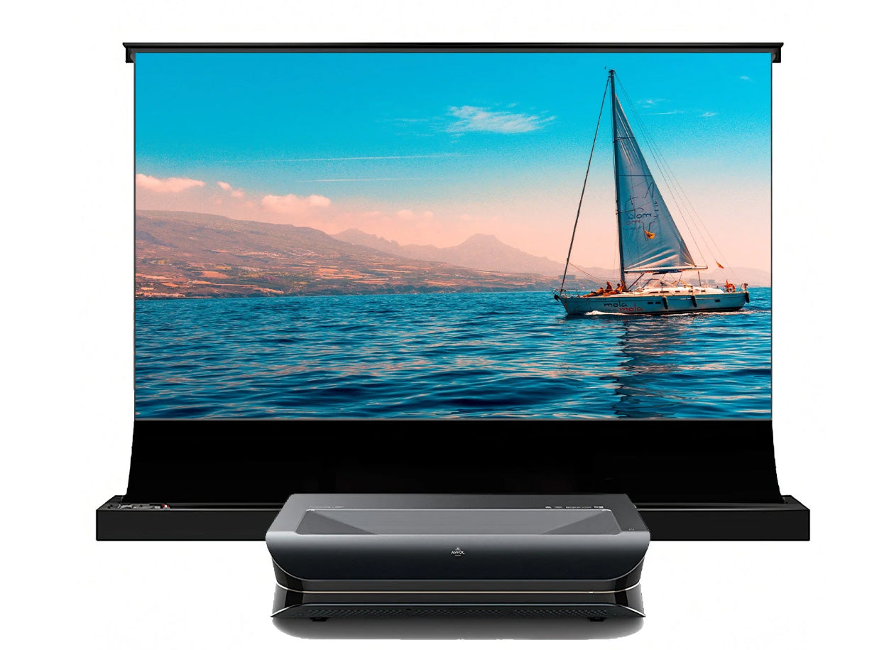 Evolution of Projection Screens: From White Fabric to Advanced CLR Technology