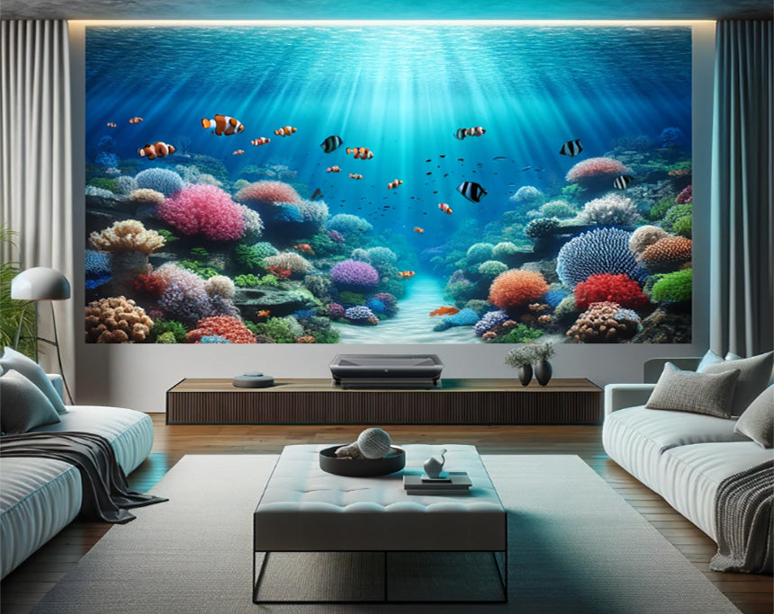 Get Creative with your AWOL Vision Laser TV Projector