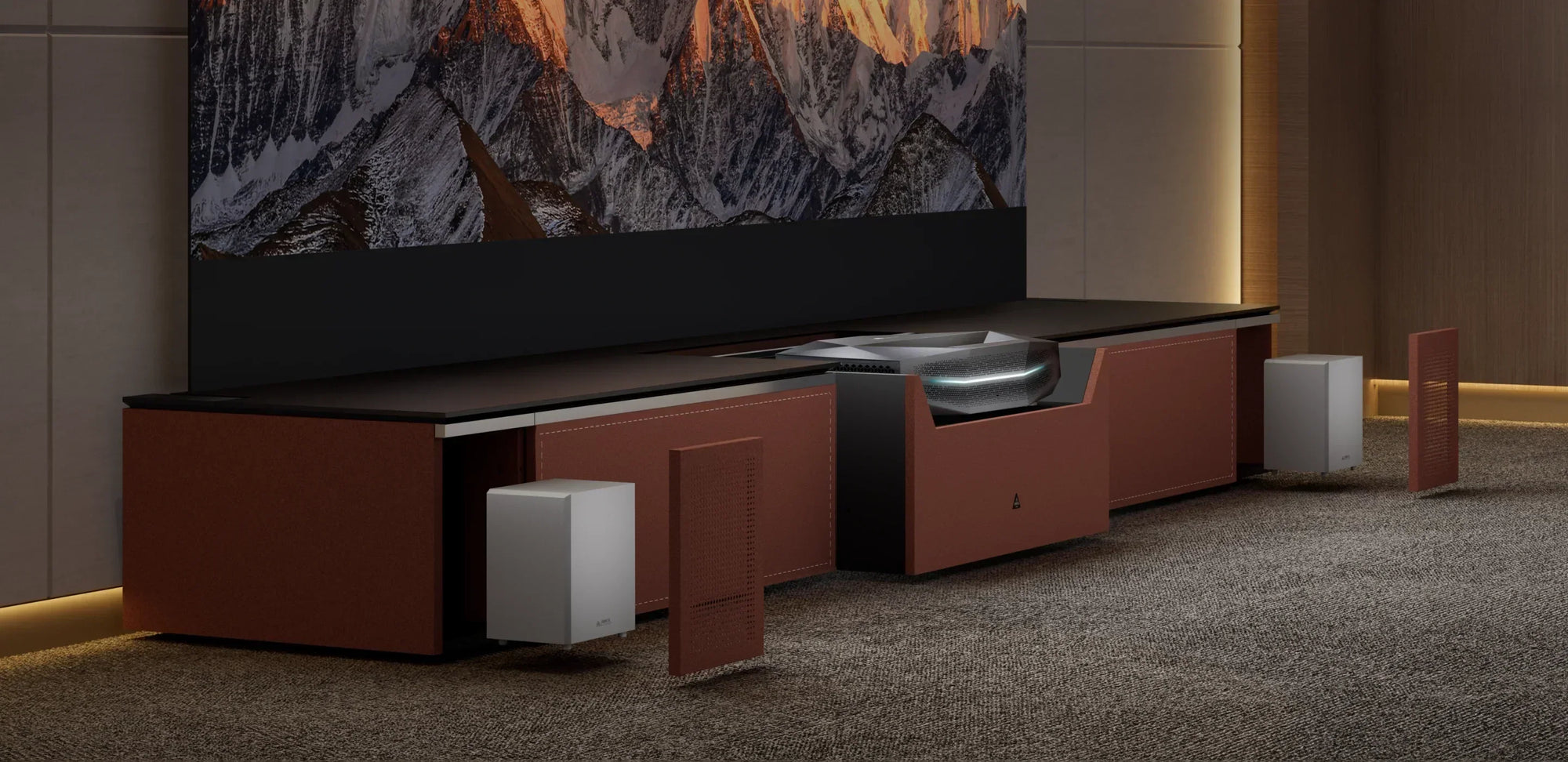 Ultra Short Throw Projector Cabinet Guide | AWOL Vision New Gen Vanish