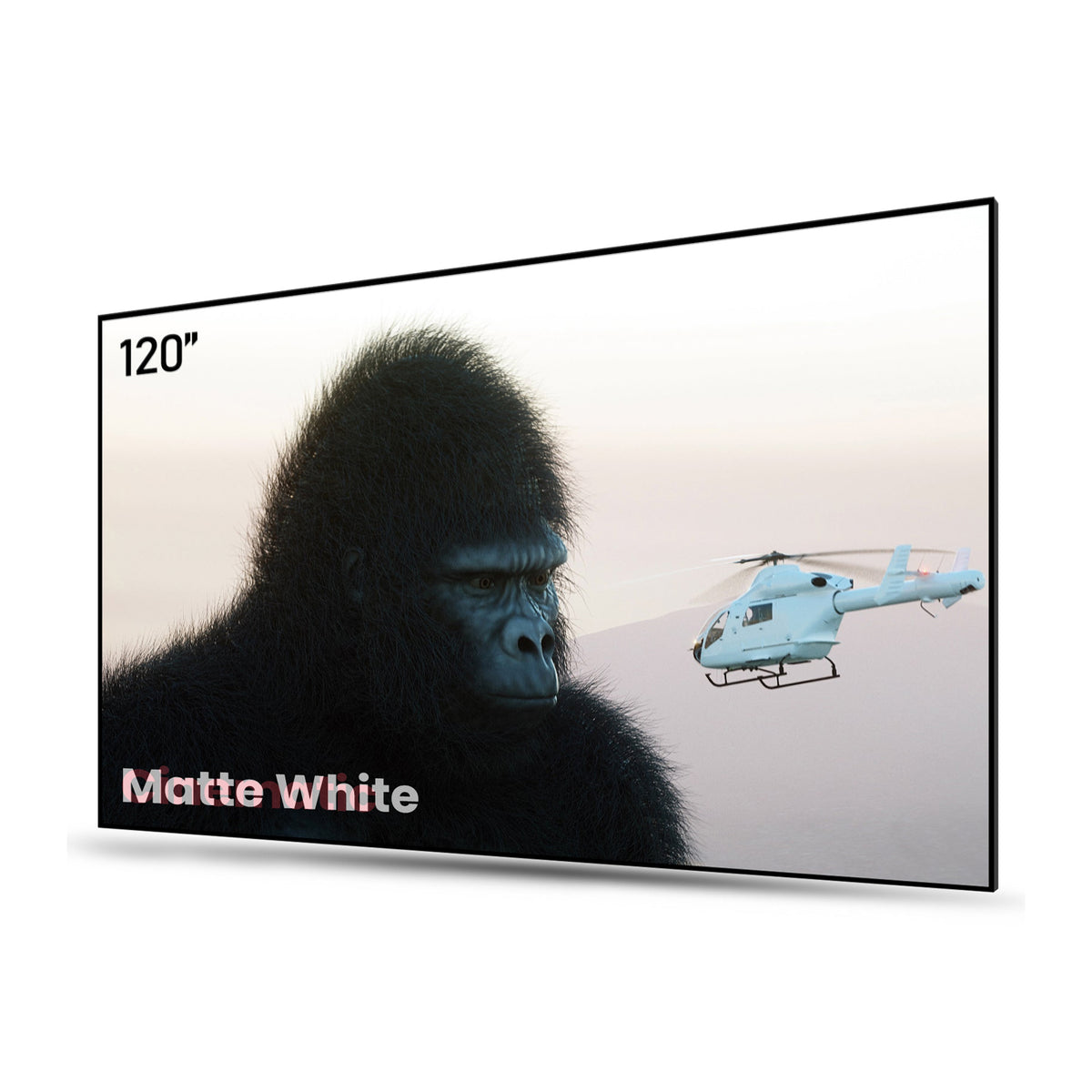 AWOL Vision Matte white Fixed Frame Screen