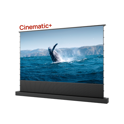 100''-130'' Cinematic+ ALR Motorized Floor Rising Acoustic Screen