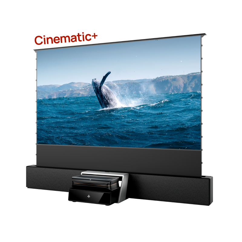 LTV-3500 Pro Plus AWOL Vision Station 100''-130'' AWOL Vision Acoustic ALR Floor Rising Screen Bundle