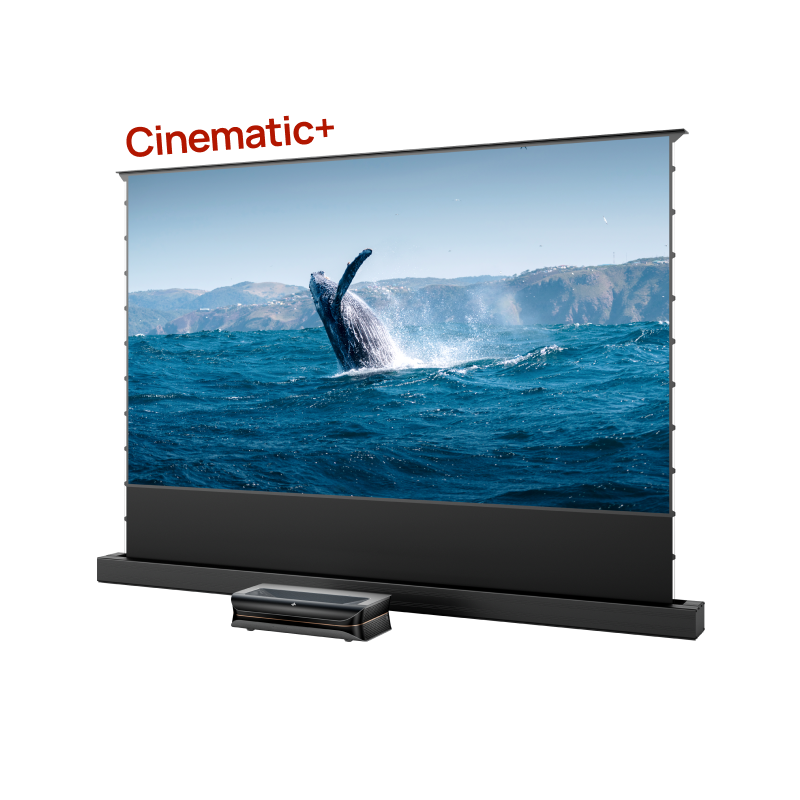 LTV-3500 Pro 100''-130'' AWOL Vision Acoustic ALR Floor Rising Screen Bundle