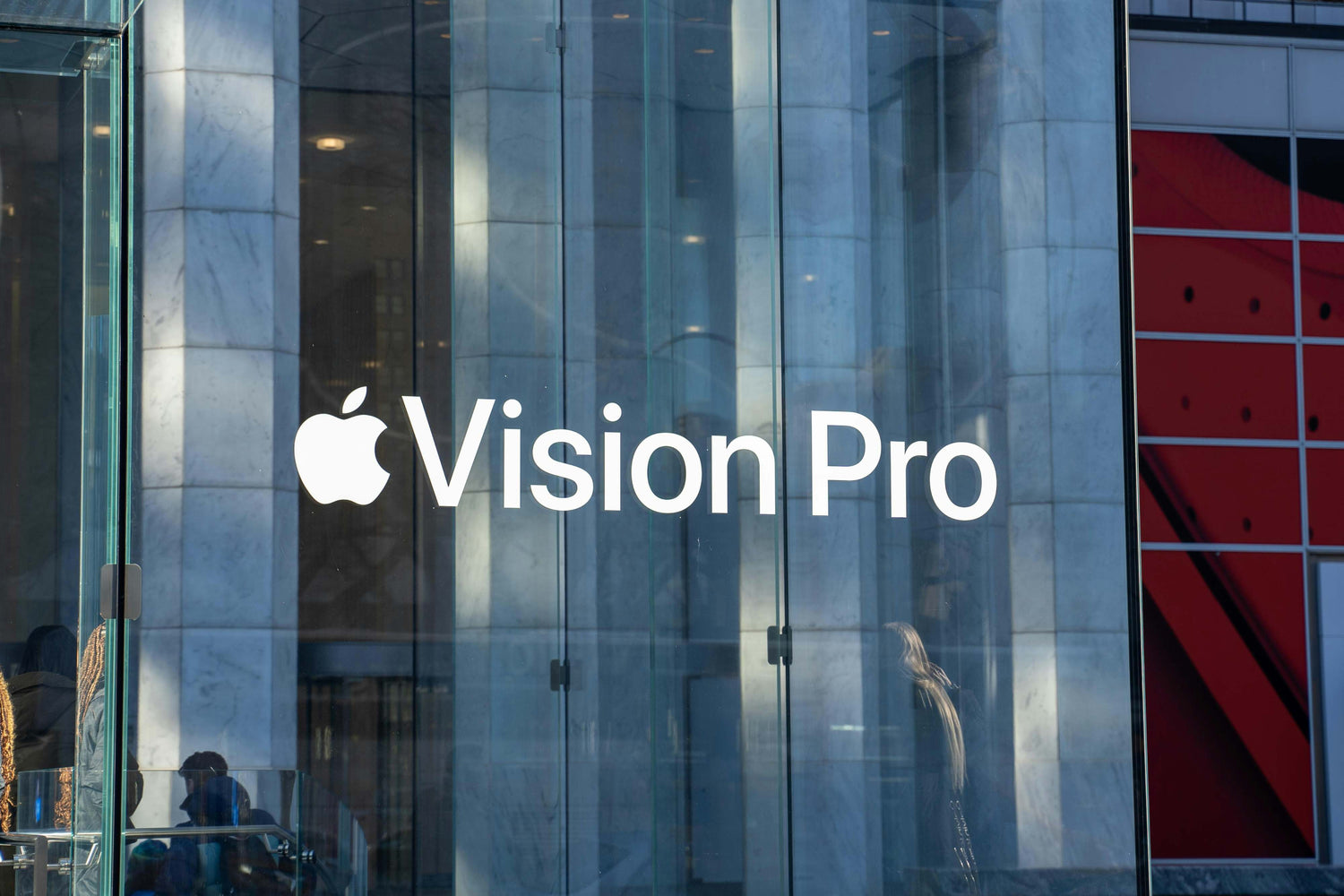 Apple Vision Pro brand logo.