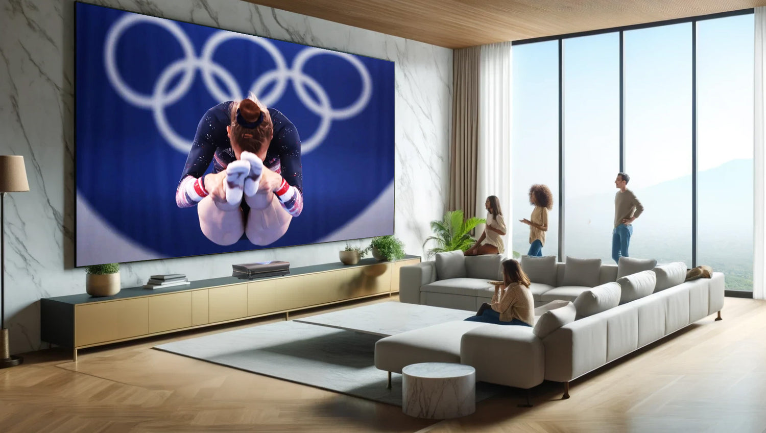 Be in the Action - 2024 Olympics with AWOL Vision Laser TV