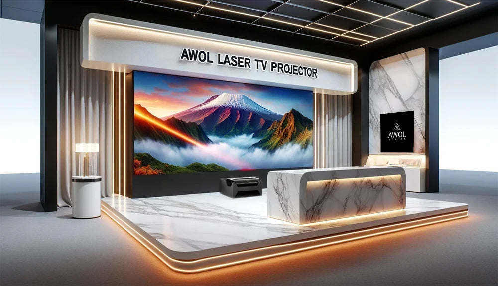 AWOL Vision Laser TV Projector – The Ideal Solution for Exhibitors