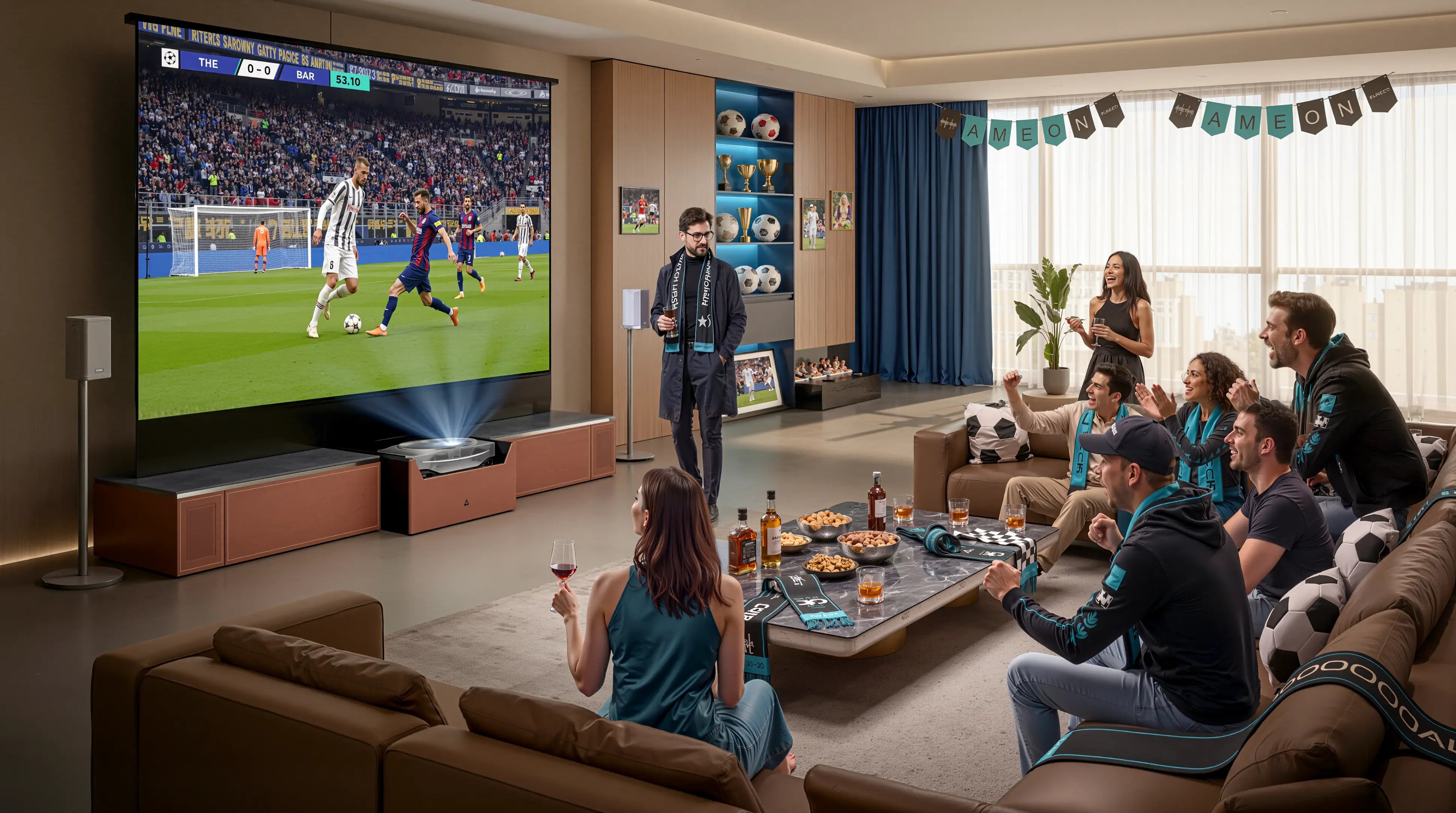 How to Recreate a Stadium-Like Experience at Home This Sports Season