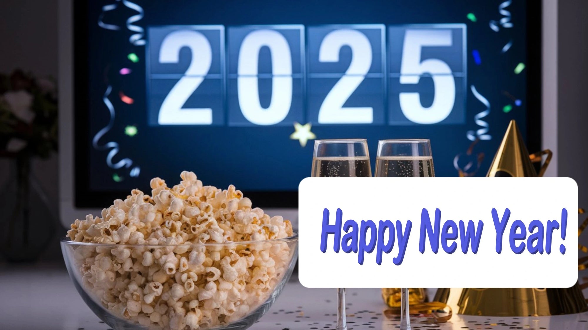 Celebrate New Year’s Eve 2025 in your home theater