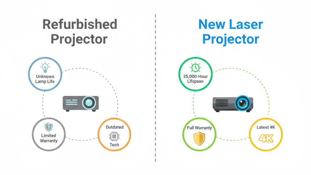 Should You Buy a Refurbished Projector? (The Hidden Risks vs. A Smarter Deal)