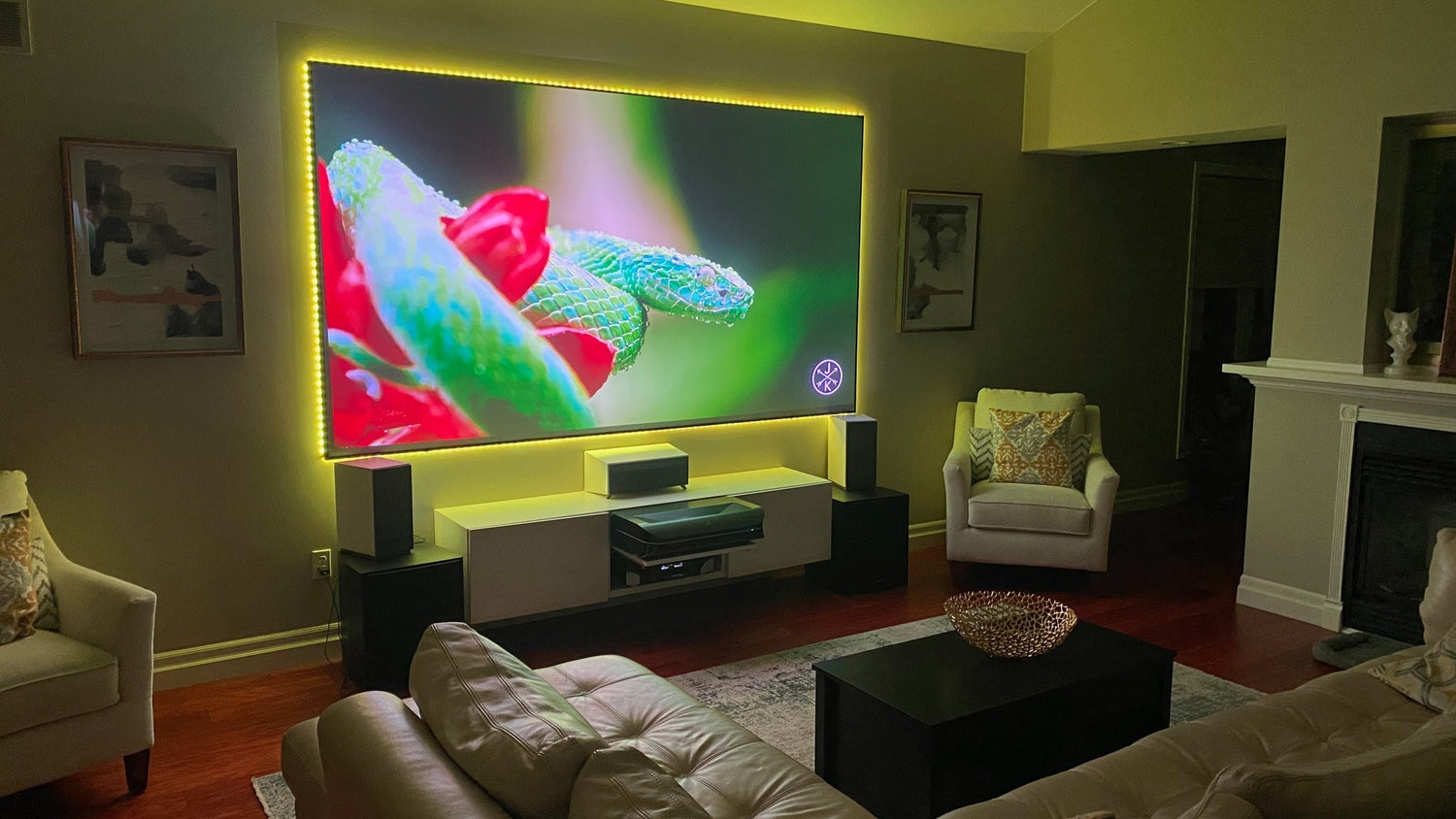 Laser projectors gain popularity as an alternative to traditional TVs