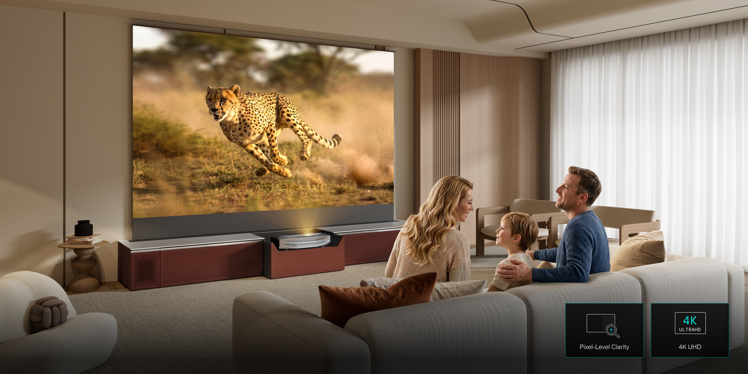 Massive 4K Clarity for Every Seat