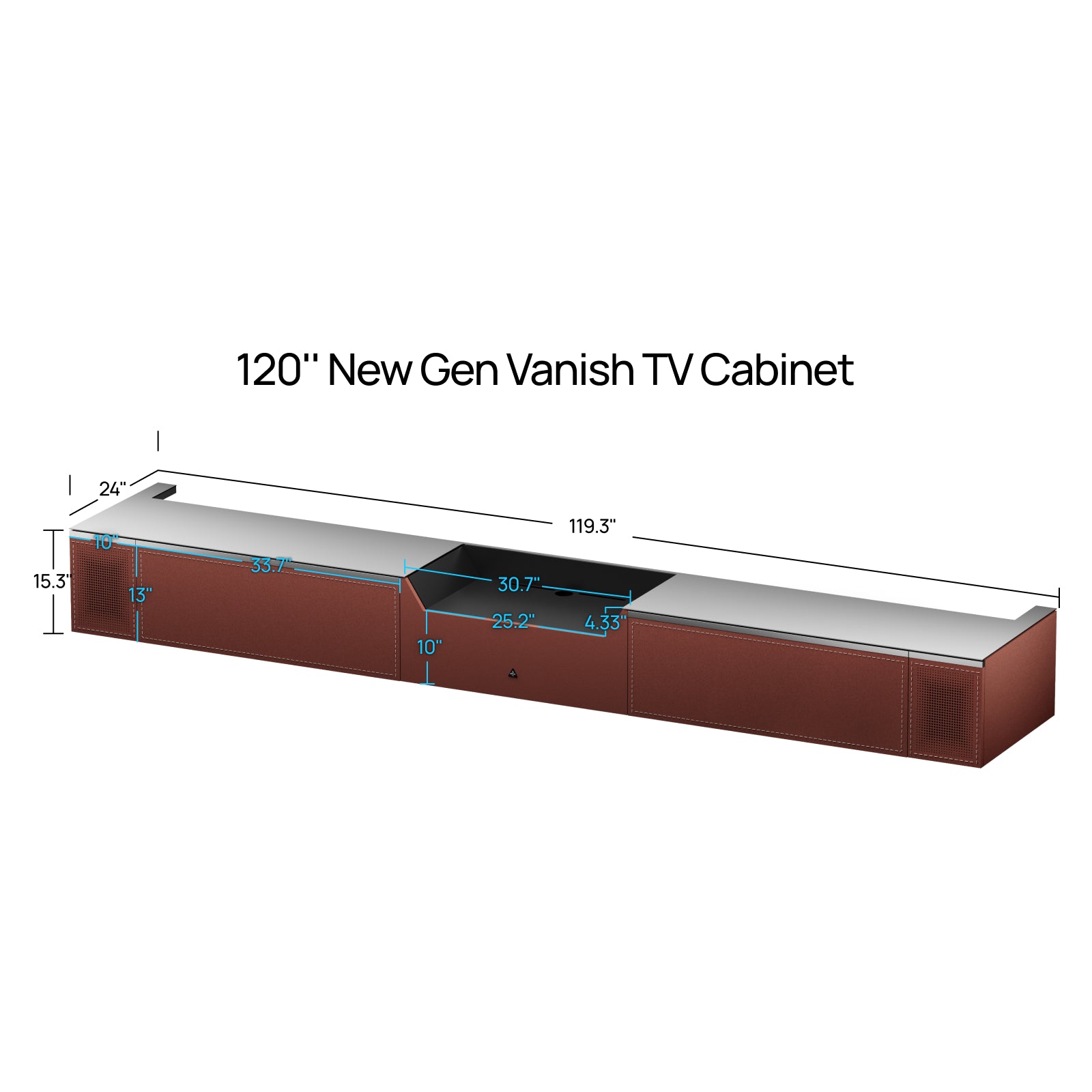 AWOL Vision New Gen Vanish TV Cabinet