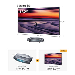 Aetherion Max RGB Laser UST Projector