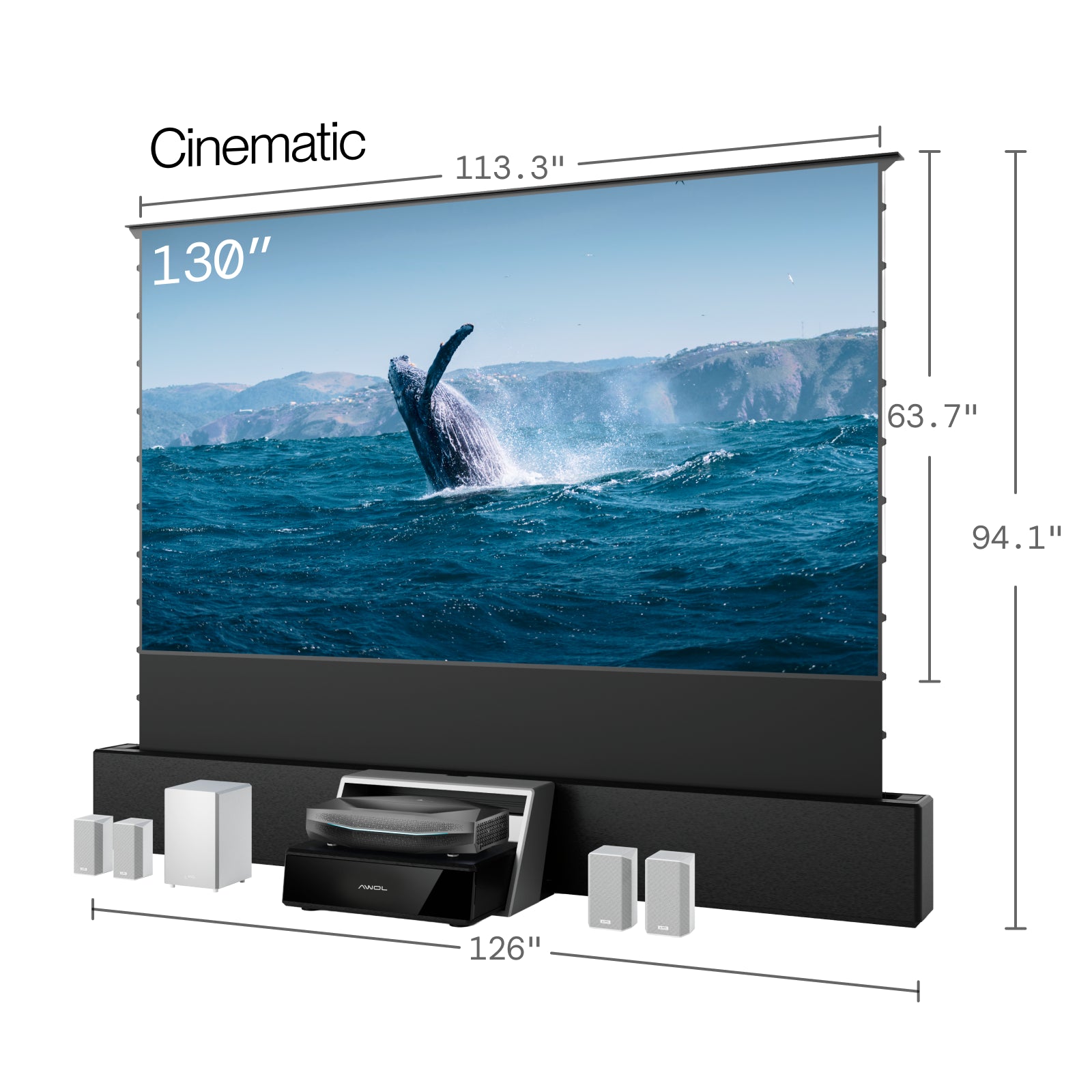 Aetherion Pro RGB Laser UST Projector
