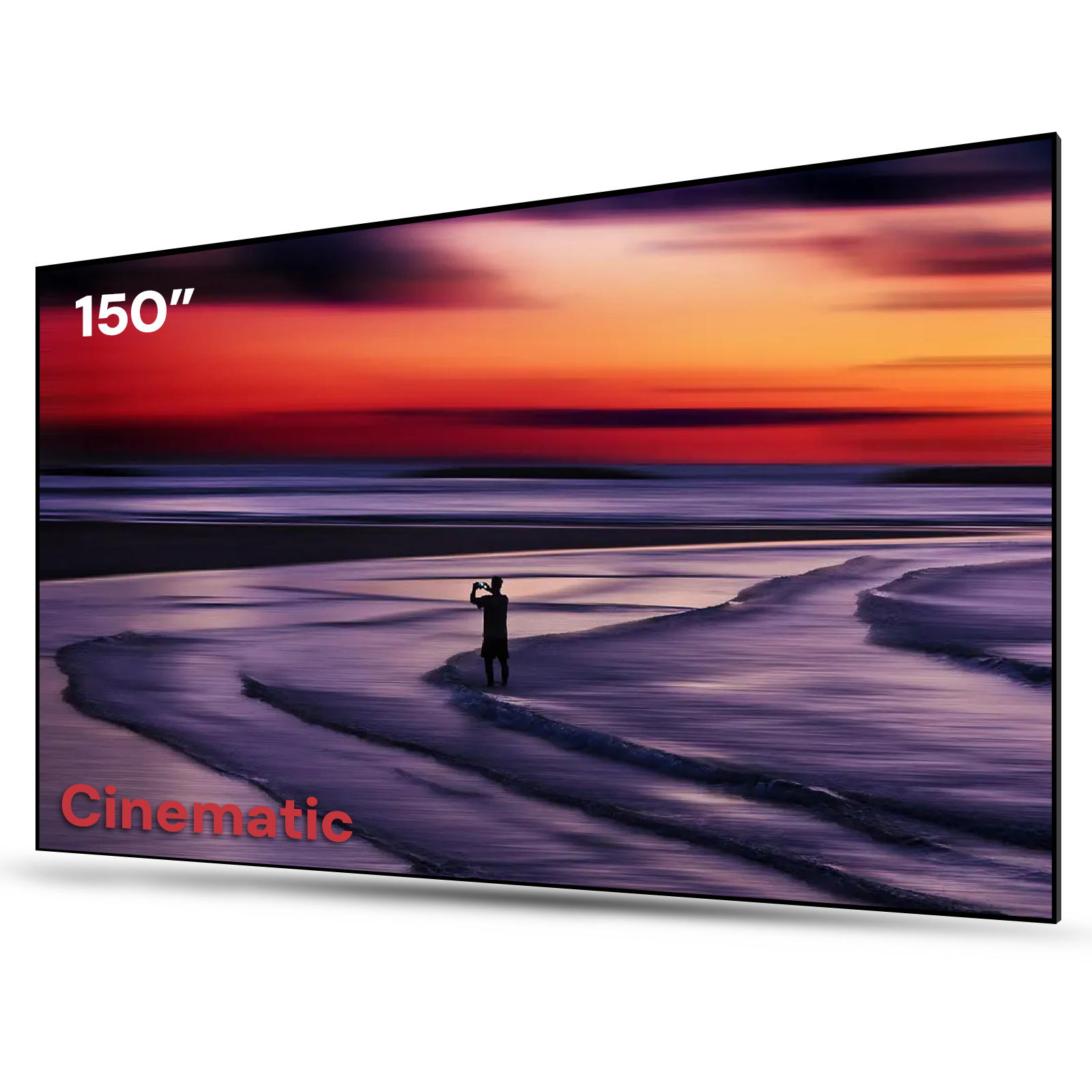 100''-150''  Lenticular Cinematic ALR Screen