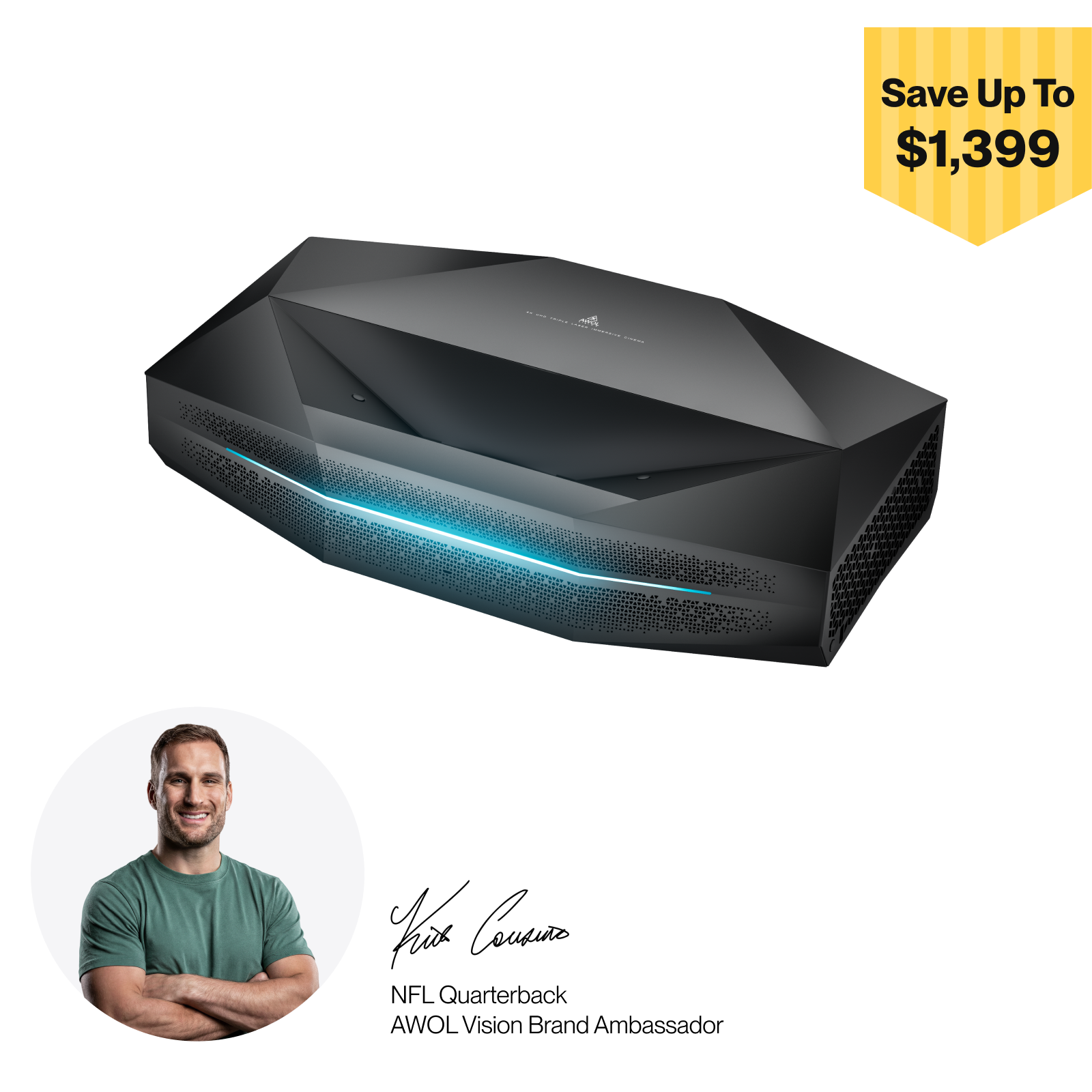 Aetherion Pro RGB Laser UST Projector