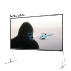 120''-200'' Outdoor Portable Fold Matte White Screen
