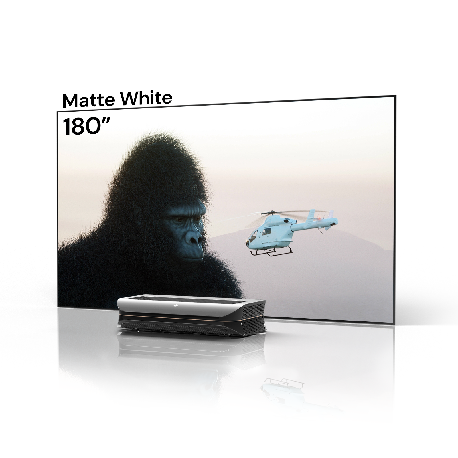 LTV-3500 Pro 150''-200'' Matte White Screen  Bundle