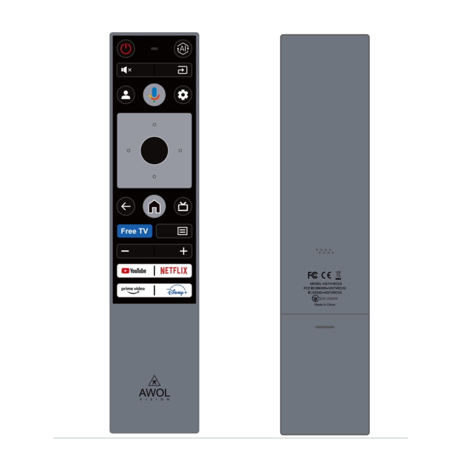 Replacement Remote Control for Aetherion Series Projector