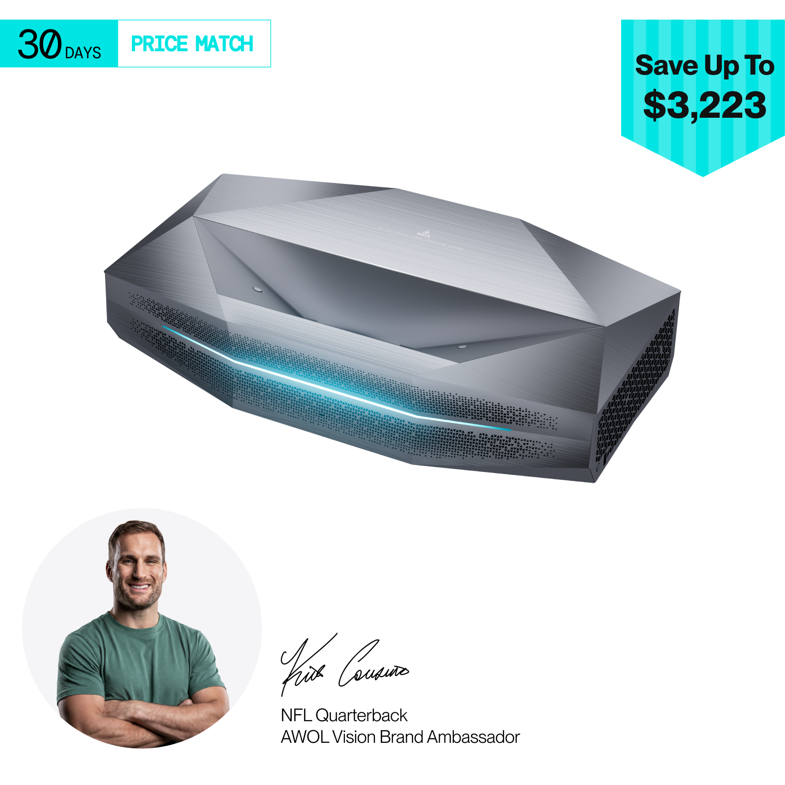 Aetherion Max RGB Laser UST Projector