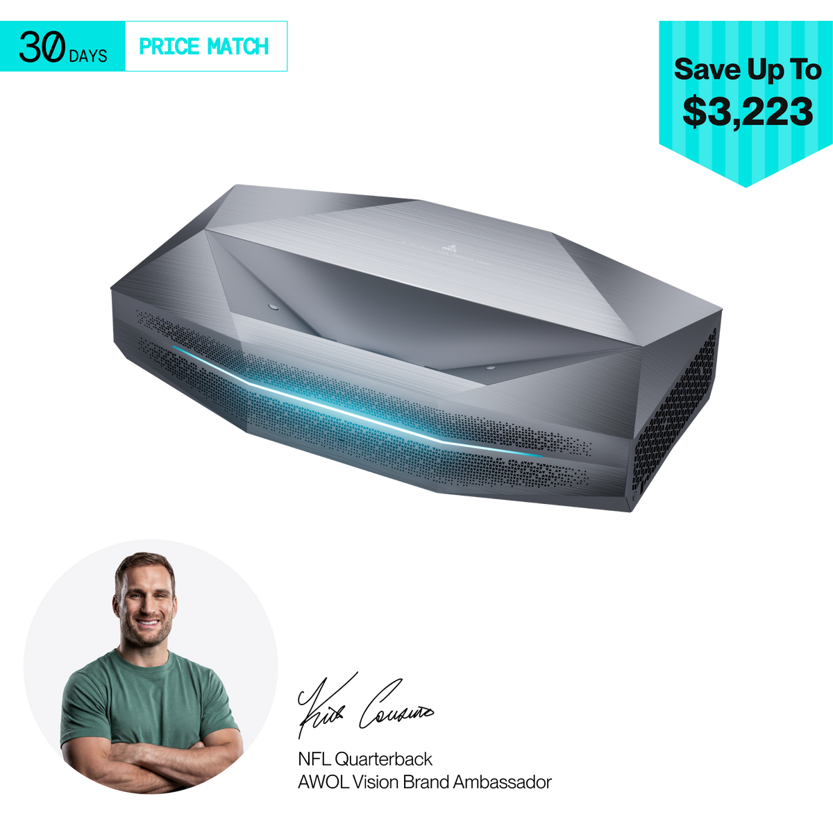 Aetherion Max RGB Laser UST Projector