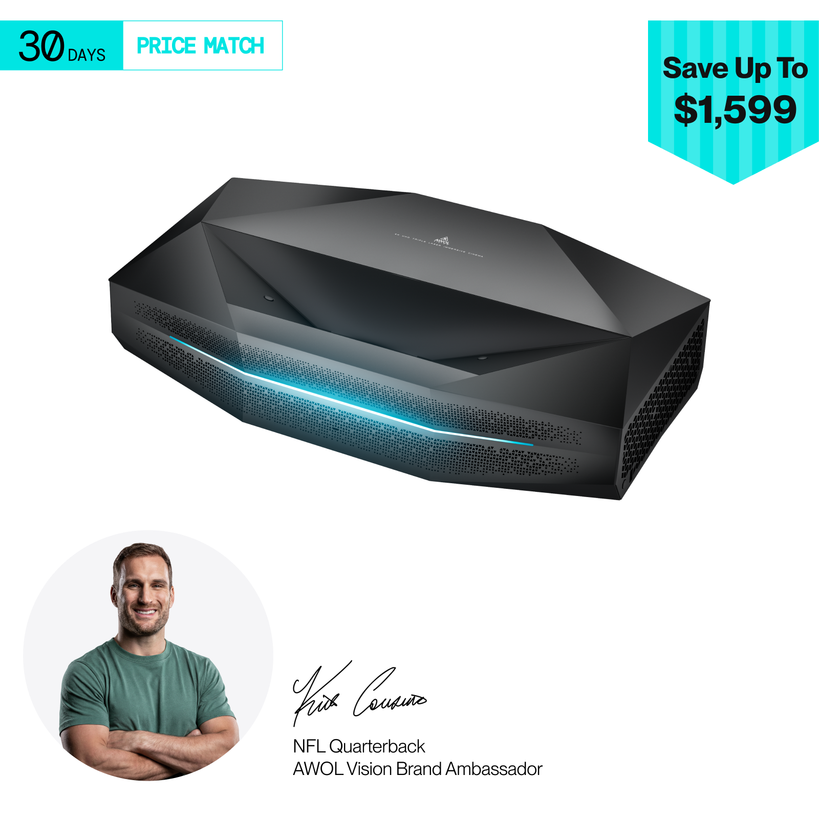 Aetherion Pro RGB Laser UST Projector