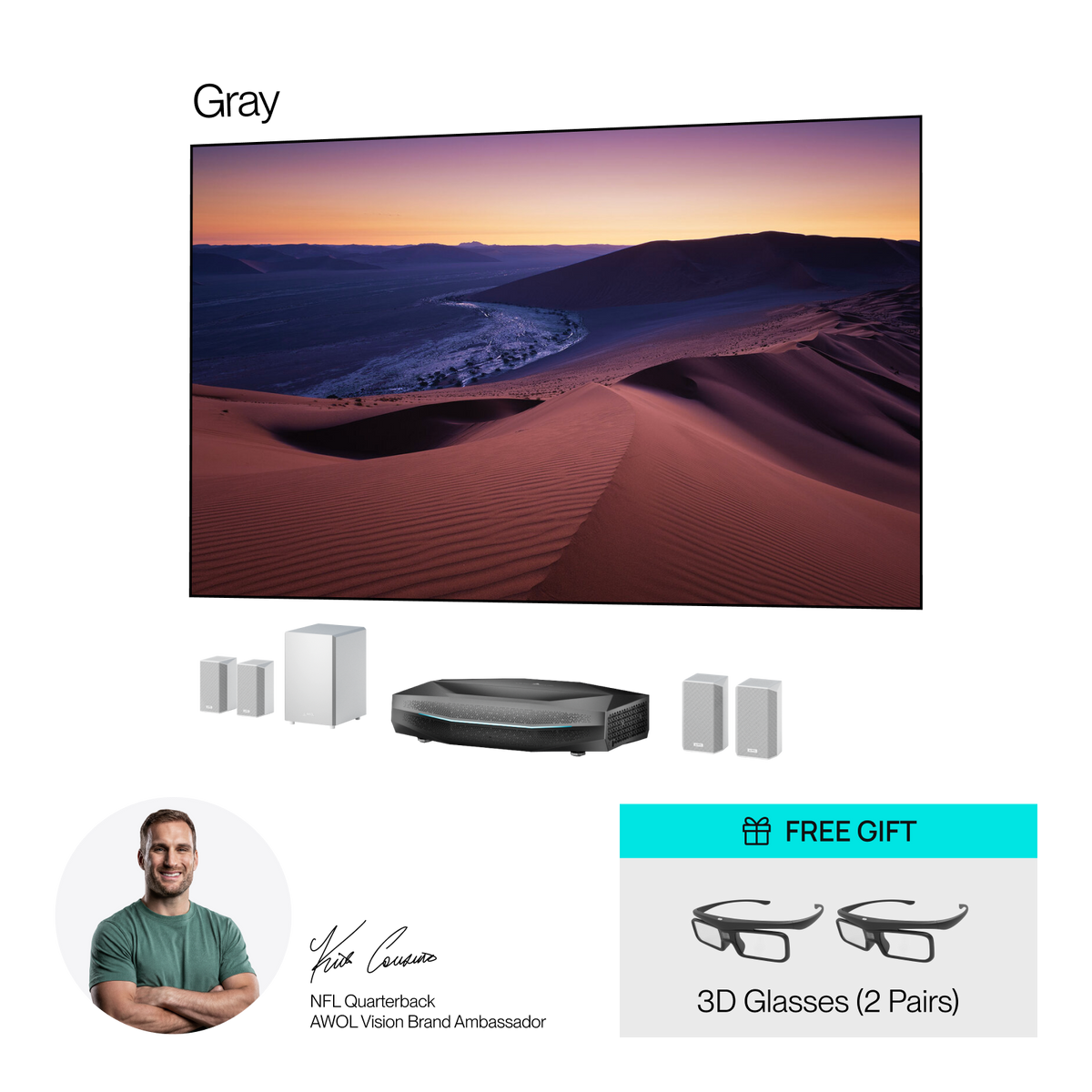 Aetherion Pro Man Cave Cinema Bundle