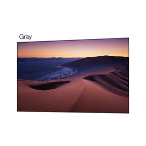 100''-200'' CineContrast Fixed Frame Soft Gray Screen
