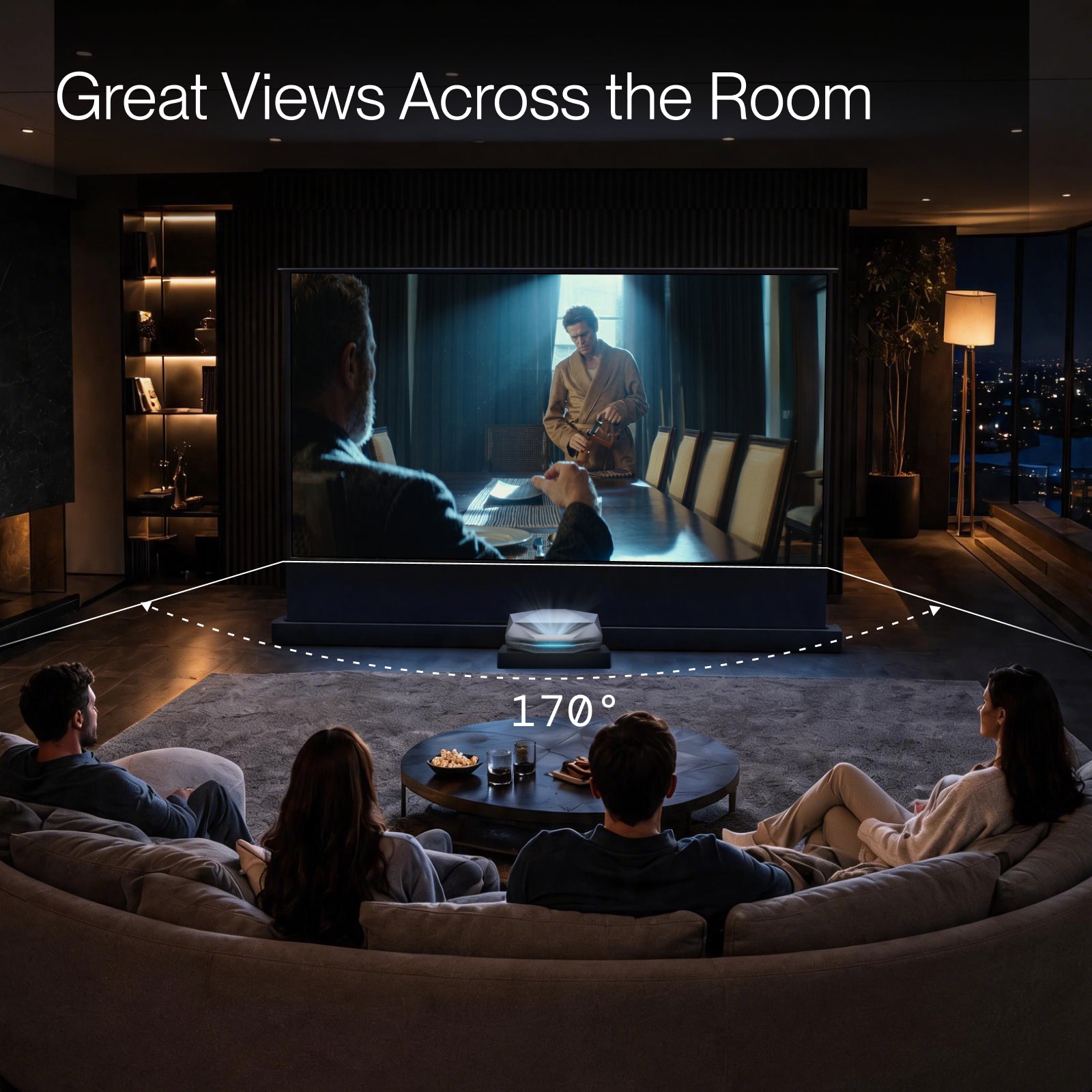 100''-200'' Matte White Screen