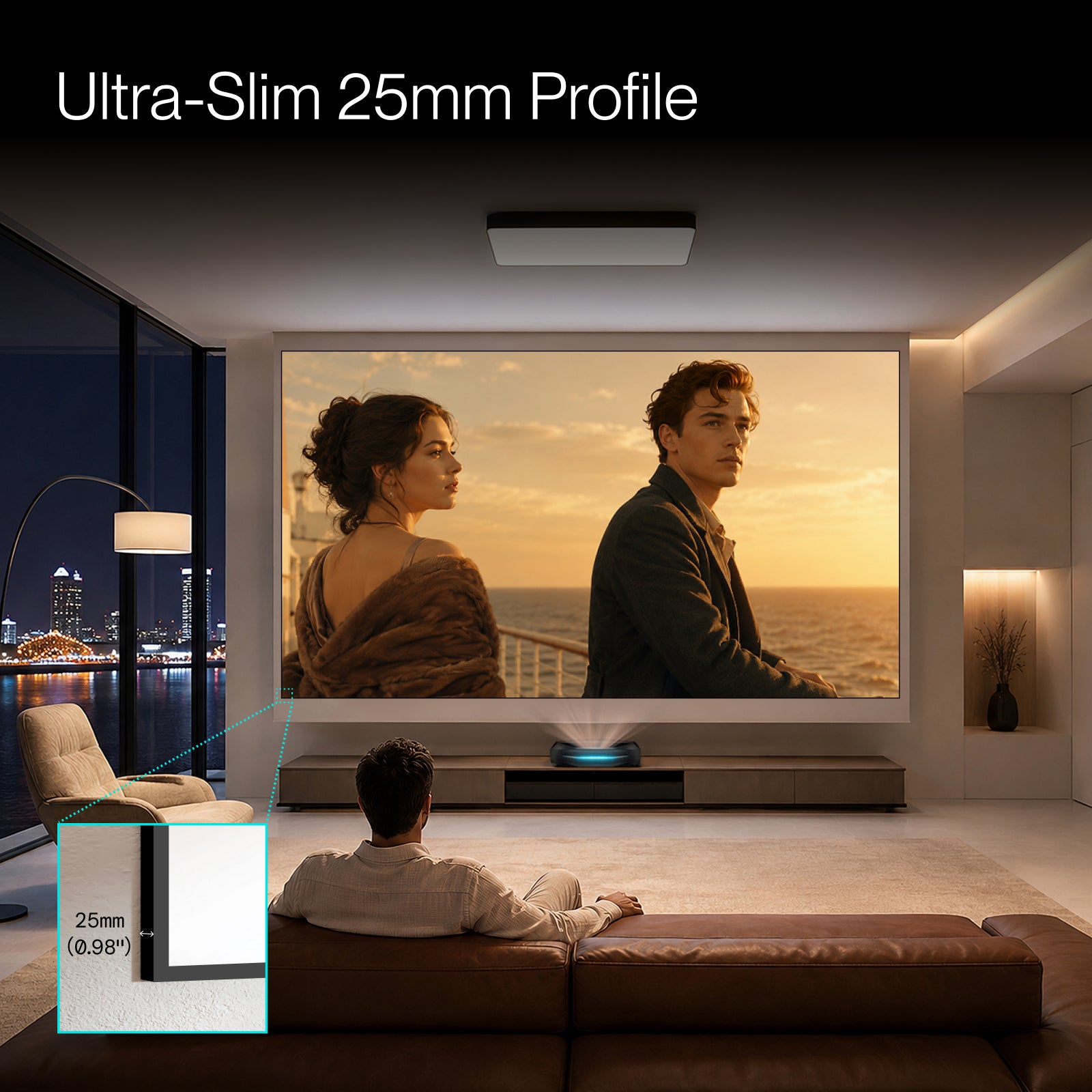 100''-200'' Matte White Screen