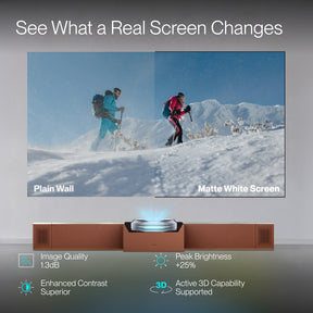 100''-200'' Matte White Screen