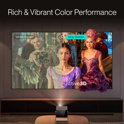 100''-200'' CineContrast Fixed Frame Soft Gray Screen Hover