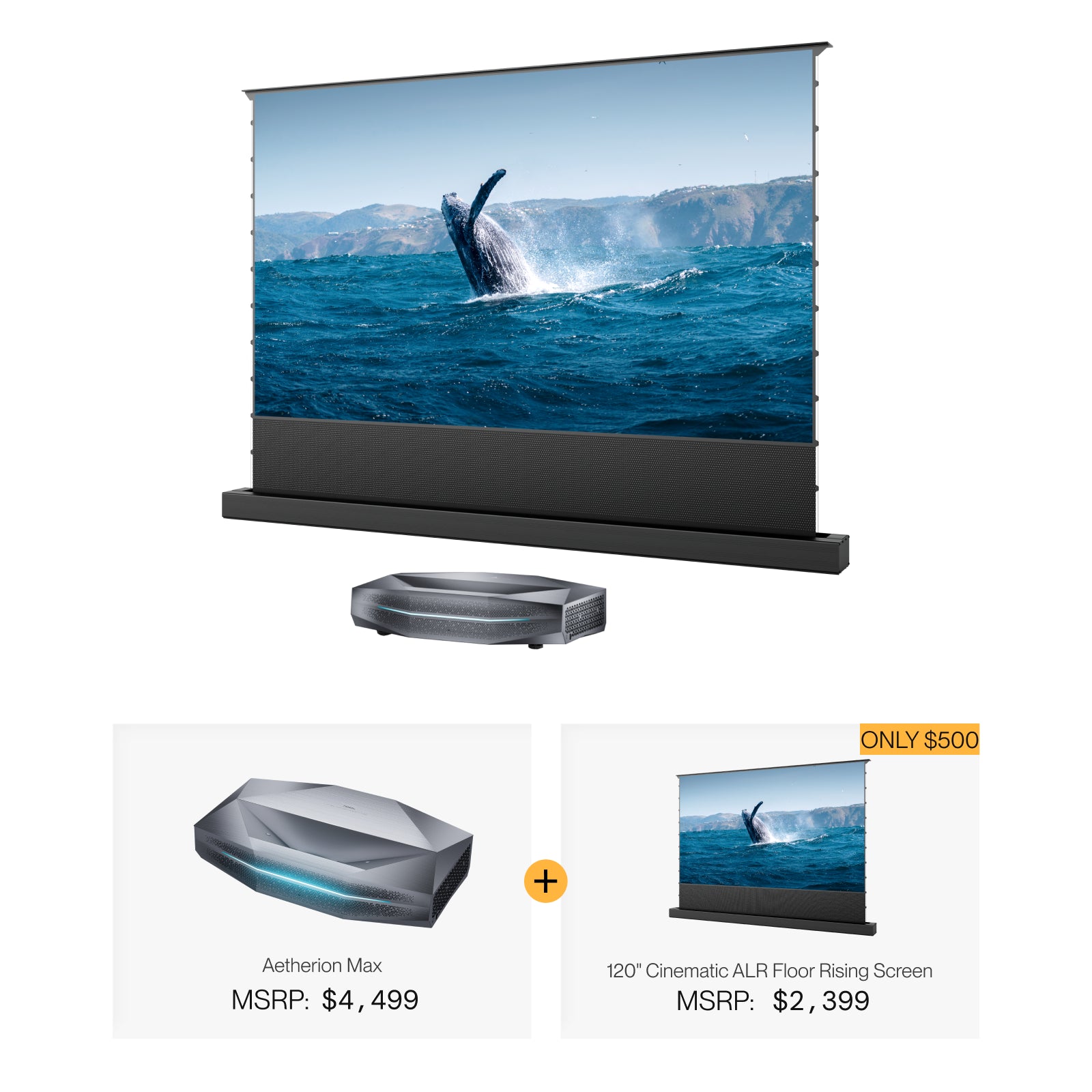 Aetherion Max Living Room Smart Cinema Bundle