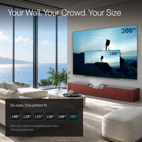 100''-200'' Matte White Screen