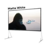 120''-200'' Outdoor Portable Fold Matte White Screen