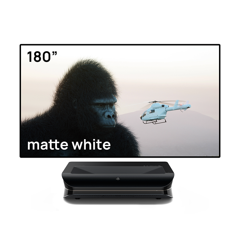 LTV-3000 Pro 100''-180'' Matte White Screen Bundle