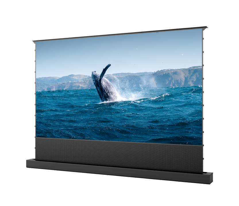 100''-130'' Cinematic+ ALR Motorized Floor Rising Acoustic Screen