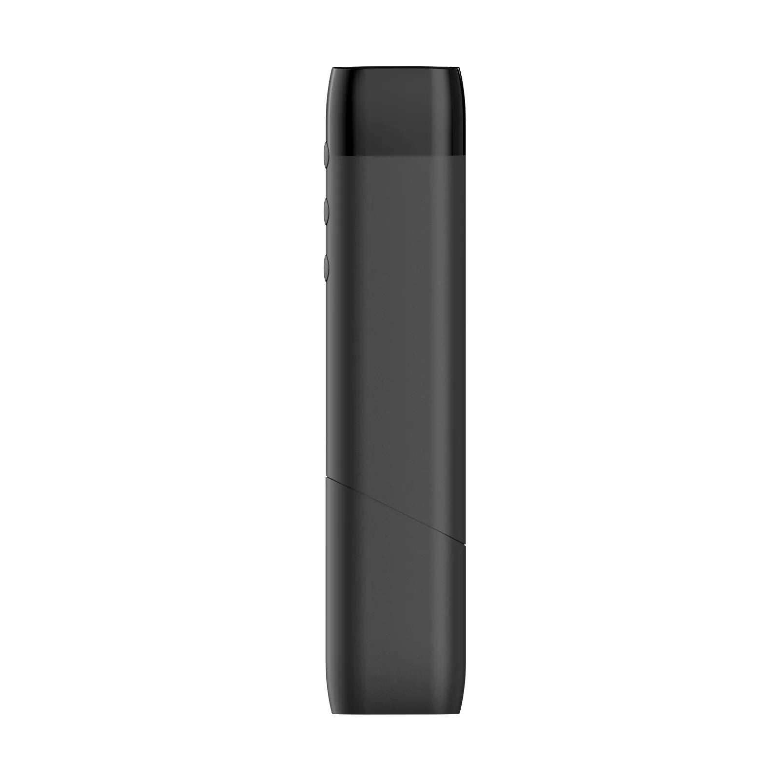 Back view of the wireless remote showcasing its compact design.