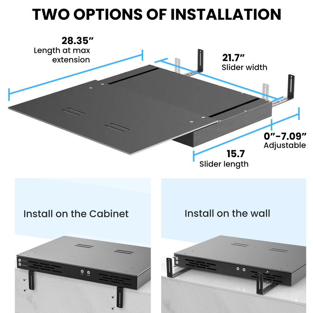 Motorized Slider Tray for Projectors | AWOL Vision