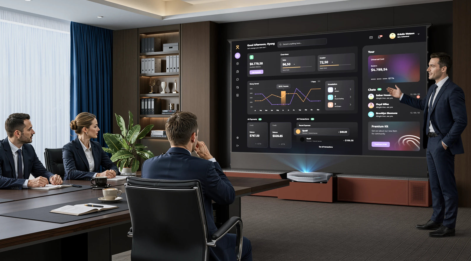 Modern Meeting Room Smart Projection Bundle