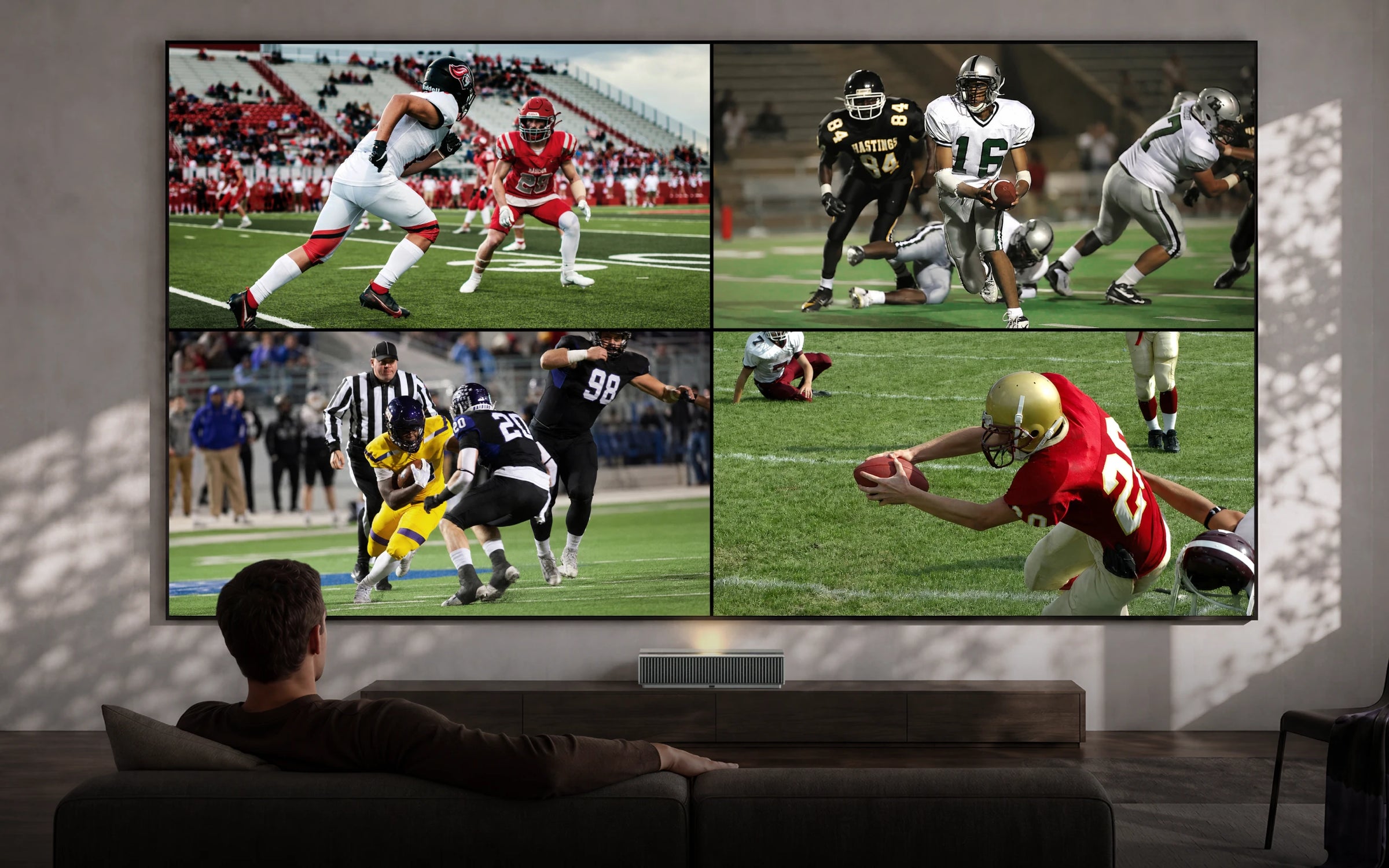 One Screen. Four Experiences