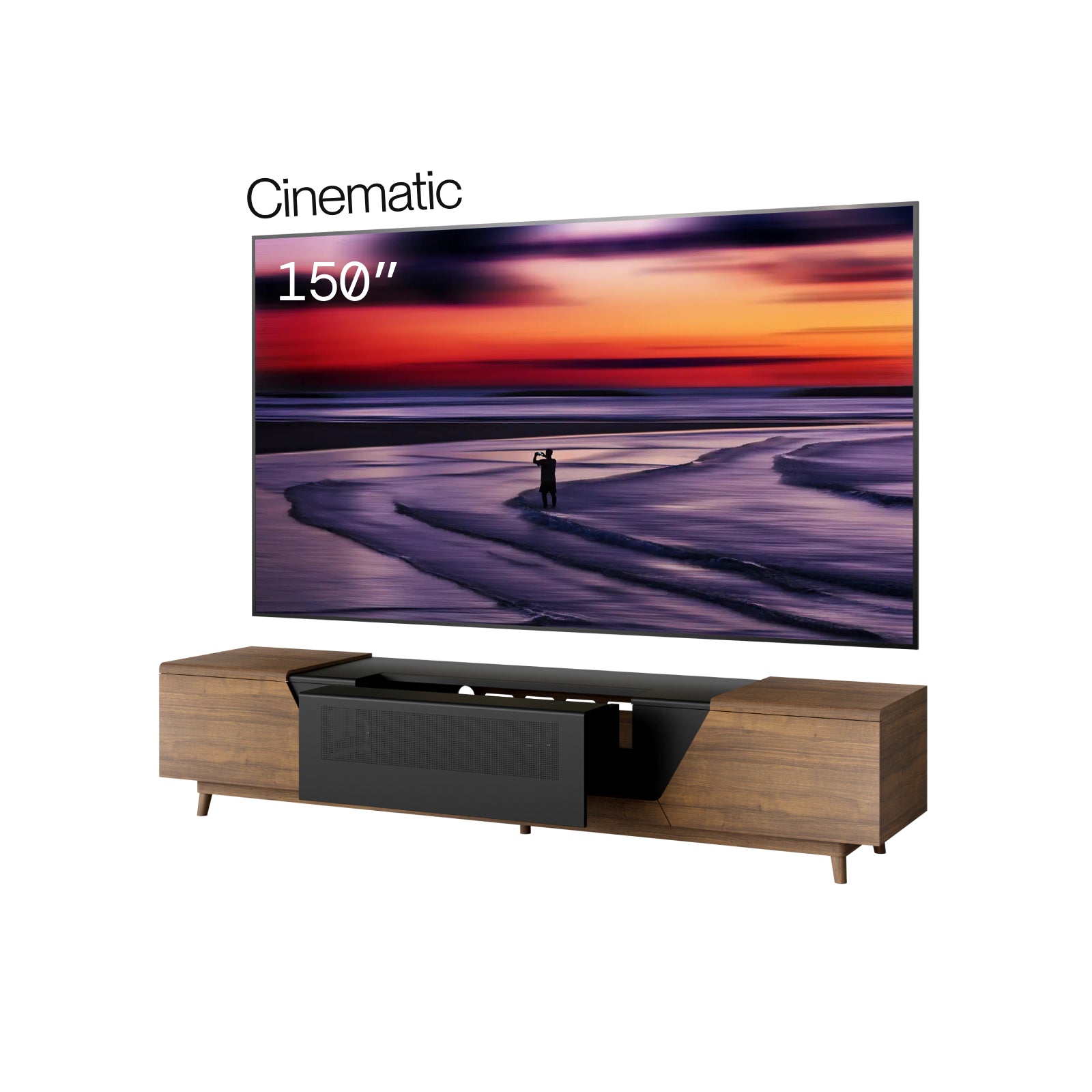 LTV-3000 Pro 120''-132'' Cinematic ALR Screen Bundle