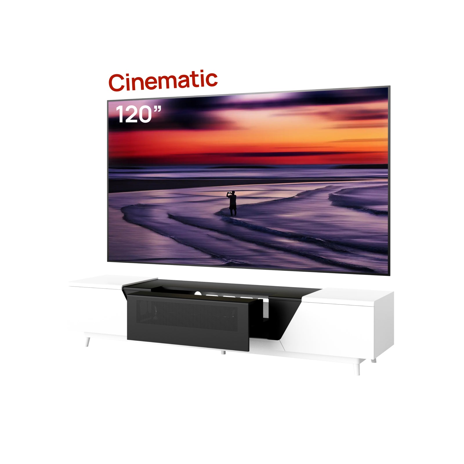LTV-3000 Pro 120''-132'' Cinematic ALR Screen Bundle