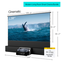 Aetherion Max Modern Living Room Smart Cinema Bundle
