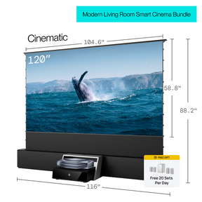 Aetherion Max Modern Living Room Smart Cinema Bundle