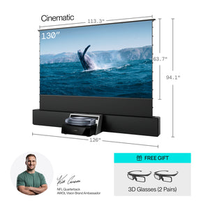 Aetherion Max Modern Living Room Smart Cinema Bundle