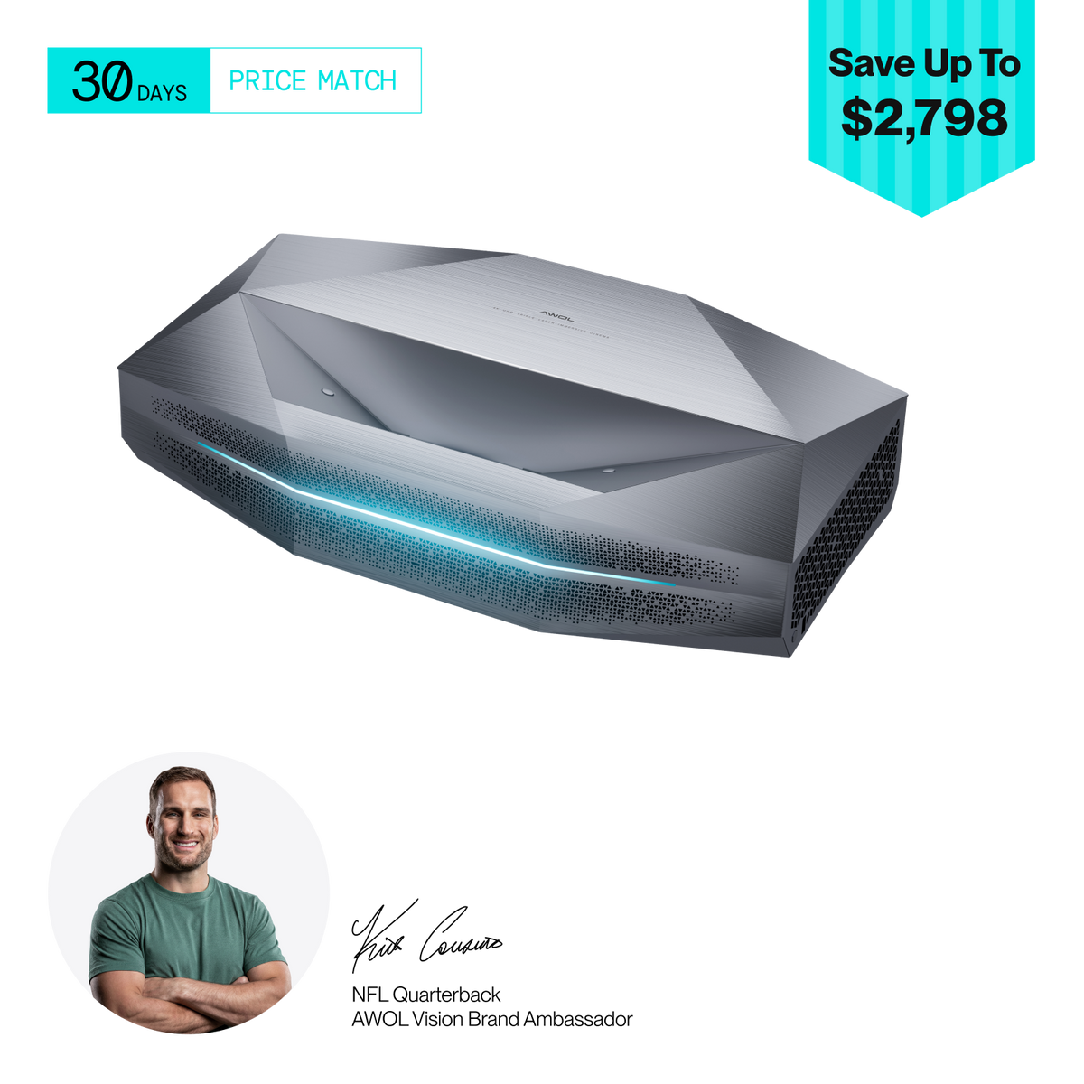 Aetherion Max RGB Laser UST Projector