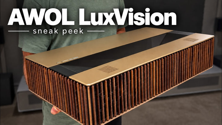 AWOL LuxVision - 4k 120hz WITH Optical Shift + 6000 iso lumens: (sneak peek)   @ChrisMaherDIY