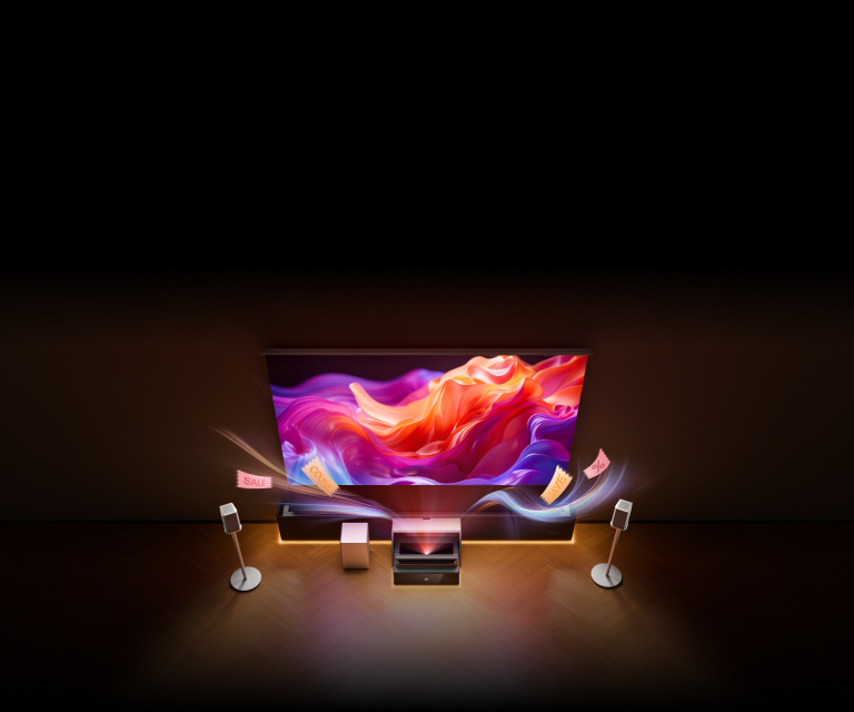 Buy a Projector, Get FREE Premium <div>
Screen & Speakers!</div>