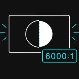 6000:1 Native Contrast